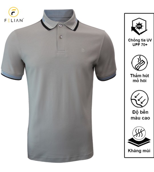 Áo Thun Polo Nam Tay Ngắn Felian - FLA1144